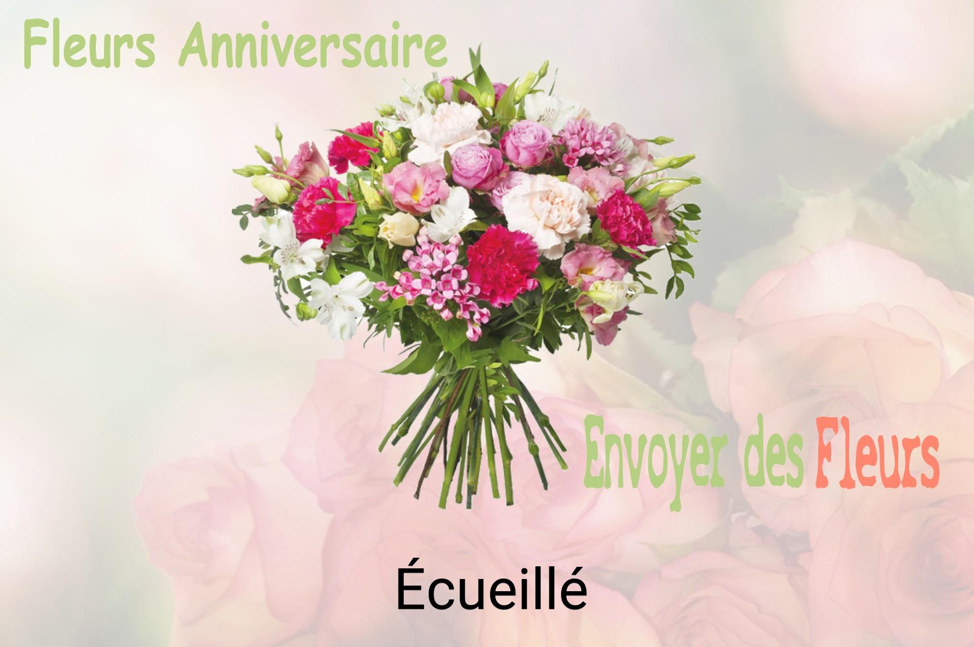 Bouquet de fleurs d’anniversaire livré à Écueillé